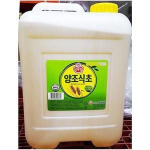 양조식초(오뚜기 15L) 먹는/초밥/세탁/빨래/과일/대량/세척/발효/말통/대용량/식당용/마시는/업소용