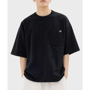 디키즈 DICKIES 헤비웨이트 오버핏 티셔츠 Black DK013111BLK 690672