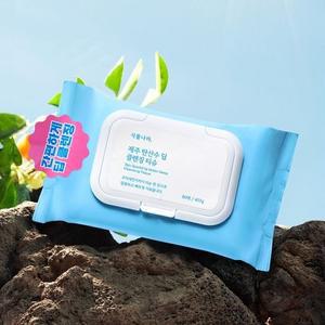 제주 탄산수 딥 클렌징티슈 80매