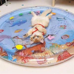 고양이 대형 워터매트 애견 반려동물 물고기매트