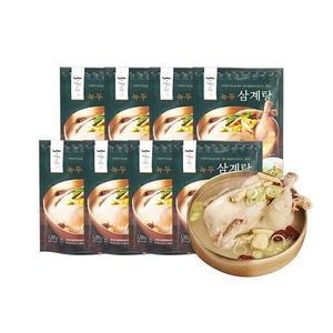 사대부집곳간 녹두삼계탕 1.2kg × 8팩 (총 9.6kg)