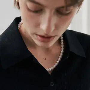 [베흐트](강남점)[925 silver] Un.silver.207 / avec necklace ver.06 (8mm) (11202)
