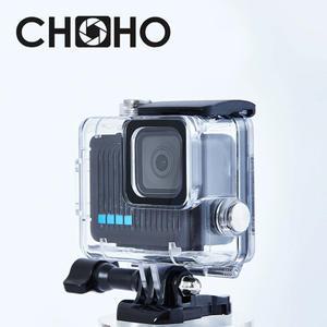 Gopro 2024 소형 액세서리 케이스 방수 하우징 다이빙 60M Go pro Hero 2024 카메라 용 보호 보호 장치 마