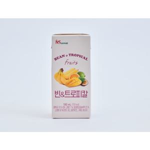 [삼육네이처세븐][무료배송]빈 트로피칼 두유 190ml X 24팩