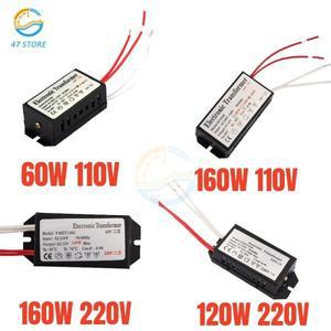 할로겐 램프 조명용 충분한 전력 전자 변압기  AC 110V  220V  12V  20W-250W 옵션  60W  120W  인버터