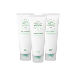 해피바스 마이크로미셀라 솝베리 모이스춰 클렌징 폼 150g x 3개