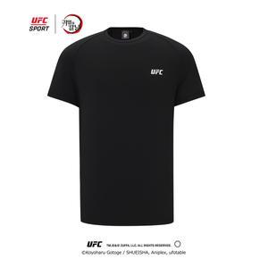 [롯데백화점]유에프씨 스포츠 UFC SPORT I 귀멸의 칼날 멸 머슬핏 반팔 티셔츠 블랙 U4SSW2182BK