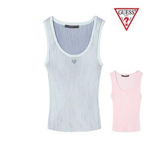 갤러리아 GUESS S/S [NMIXX] 투톤 스웨터 탑