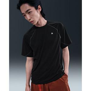 NIKE 나이키 ACG '고트 록스' 남성 드라이 핏 ADV UV 반팔 탑 - 블랙/앤트러사이트/서밋 화이트 HJ2882-010