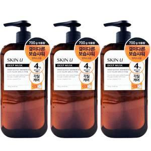스킨유 이노센트 딥 머스크 샤워젤 700g x3개