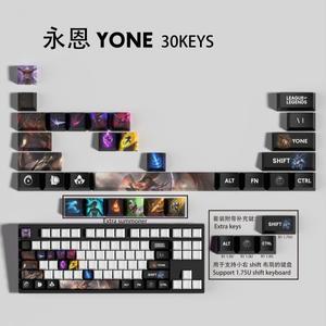 YONE KEYCAPS 새로운 디자인 리그 오브 레전드 키캡 기계식 키보드용 OEM 프로필