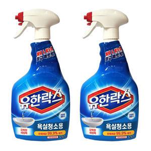 유한락스 욕실청소용 750ml x 2개
