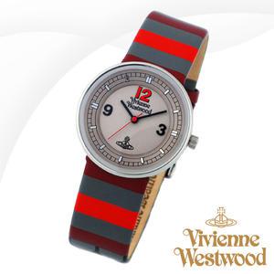 VIVIENNE WESTWOOD [비비안웨스트우드] VV020 GY 여성 가죽밴드 시계