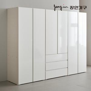 장인가구 블랑쉬 2400 옷장 장롱 시스템옷장