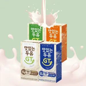 남양 맛있는두유GT 달콤/담백/고단백/플레인 190ml 64팩