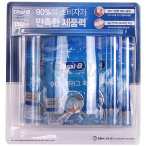 오랄비 C자형 치실 30개x5개입 일회용 치실 코스트코