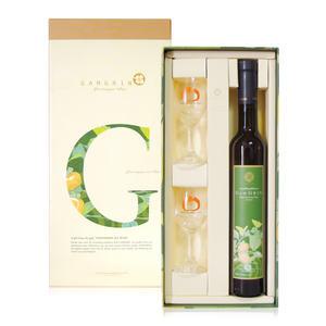 청도감와인 감그린 아이스 375ml/와인잔2개 증정