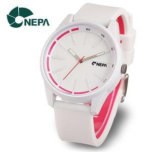 [네파] NEPA 학생 수능 실리콘 시계 N240-WHITE