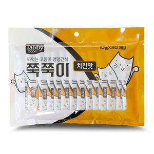 테비 쭉쭉이 치킨맛 10g x 20p