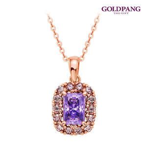 [골드팡]14k 꼬냑라벤더렉스 펜던트