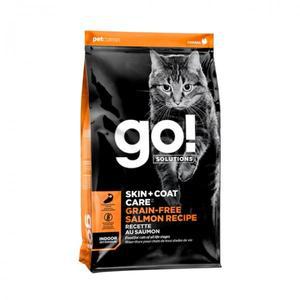 [킹펫]고 GO! 스킨앤코트 연어 캣 1.36kg + 사료샘플 400g