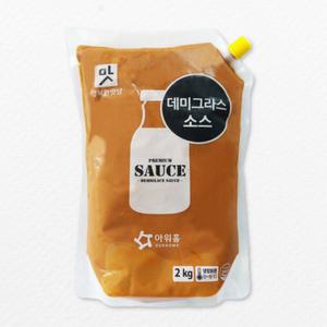 아워홈 행복한 맛남 데미그라스 소스 2kg 1봉