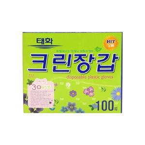태화 크린 장갑 100매 일회용 위생 주방용품