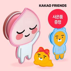 카카오 전신형 스마트톡 캐릭터 그립홀더 핸드폰거치대 핸드폰톡 톡홀더 스마트링 라이언 어피치