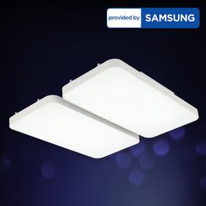 심플 LED 거실등 100W  거실 전등 조명  천장등 형광등 방등 교체