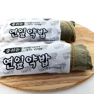 함양 숨쉬는 연잎 약밥 80g x 24개 개별포장 영양밥