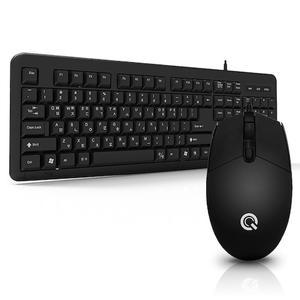 :큐센 QSENN GP-KM2200 Plus 키스킨포함 키보드 마우스 세트 정품
