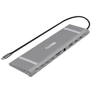 USB C타입 13 in 1 멀티허브 도킹스테이션 NEXT-1331DS-PD