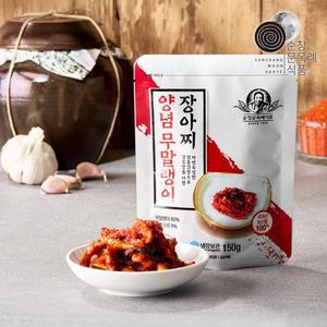 [순창 문옥례 식품]순창문옥례식품 양념 무말랭이 장아찌 150g 파우치