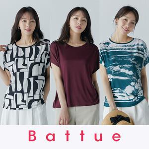 [BATTUE] 바띠 23 Summer 반전 냉감 티블라우스 3종