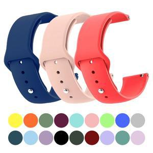 [기타]갤럭시워치6클래식 47mm 43mm 데일리 컬러 실리콘 베이직 밴드 스트랩 시계줄