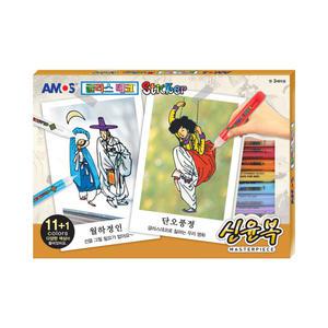 officeseller 아모스 글라스데코 스티커 : 신윤복 {~888870}