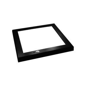 퍼스트 LED 뉴스마트 엣지 사각센서등 블랙 바디 20W 센서등 현관 베란다 복도 계단 사각전등 슬림 엣지형