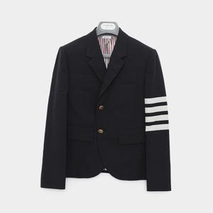 25SS 사선완장 클래식 울 블레이저 여성 자켓 FBC010V 06146 415