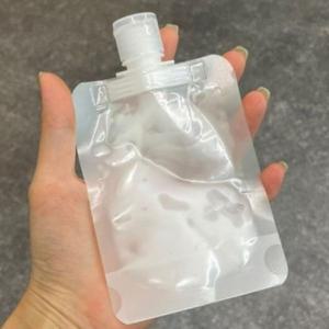 [제이큐]화장품 소분 용기 튜브 휴대용 미니 밀폐 비닐 100ml X ( 15매입 )