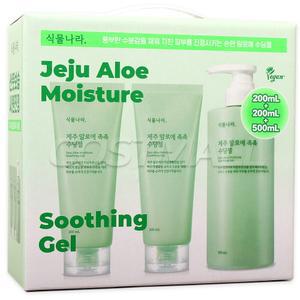 제주알로에 수딩젤 500ml+200mlx2개