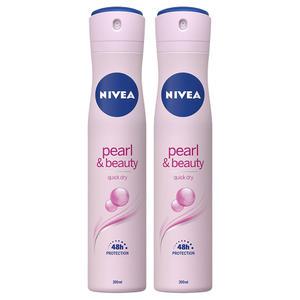 니베아 데오드란트 스프레이 펄 앤 뷰티 200ml 2개