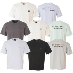 (8컬러)24SS FEELDOG 콜라보 루즈핏 등판레터링 반팔티셔츠 ADE2TR39835 CM9344