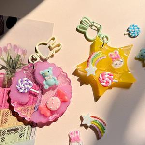 [오피스스쿨] 토단(TD) 달콤 디저트 레진 키링 만들기 1인세트 DIY 레진아트 단체수업활동