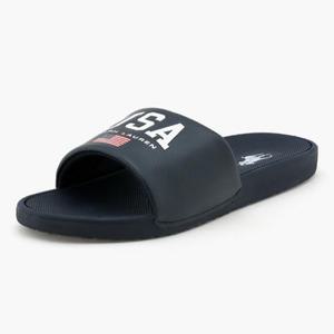 [롯데백화점]폴로랄프로렌 IVER 경량 슬리퍼 네이비 RF102301MA-W 2CM