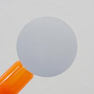 원형 스티커 2.5cm 70개 실버 은박 무지 봉인 라벨 씰 포장