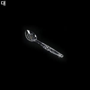 [KGPQS2CQ_4B]업소용 PC 서빙 뷔페 타공스푼 투명