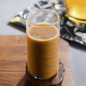 [MENPR81G_52JA]블루 주스잔 내열 유리컵 350ml 카