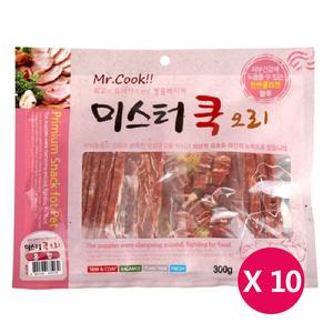 [CTO] 미스터쿡 오리혼합x10개 강아지사사미간식 애견간식
