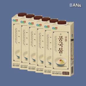 [기타] 정식품 콩국물 진한 950ml 6팩