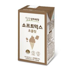 [아이스박스 무료포장] 매일 상하목장 소프트믹스 초콜릿 1L